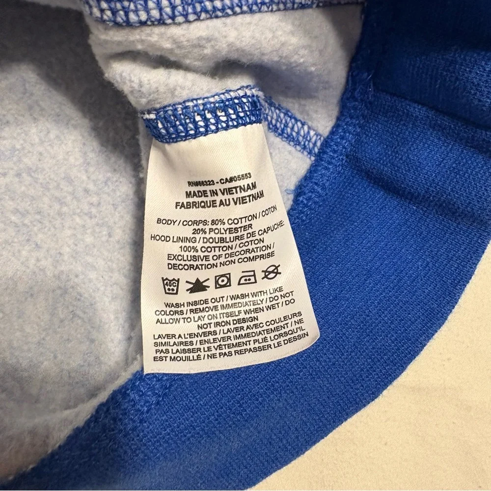 Nike Kids Royal Blue Hoodie with Black Joggers - Picture 13 of 14